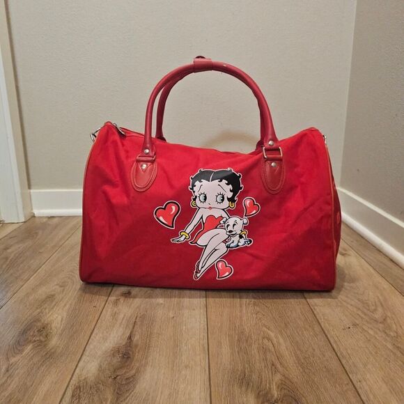 NWOT Betty Boop Duffle Bag - Picture 1 of 9